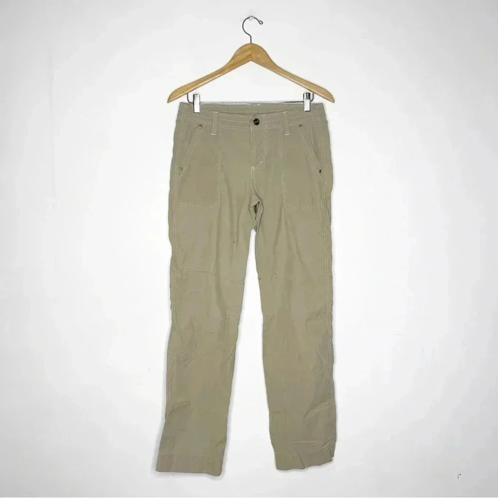 Kuhl Khaki Hiking Performance Pants Women's Size 8